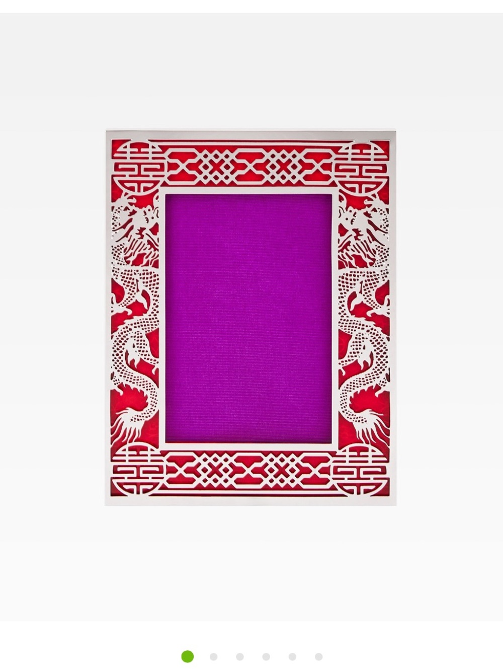 Shanghai Tang dragon photo frame